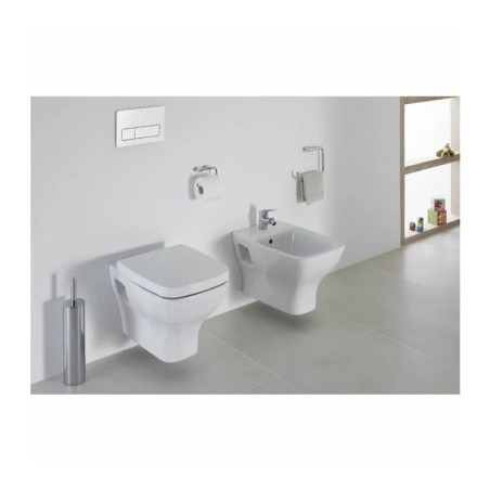 Set vas wc suspendat cu capac softclose si bideu suspendat Gala Street Square