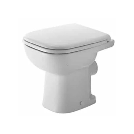 Vas wc pe pardoseala Duravit D-Code pentru rezervor la semiinaltime