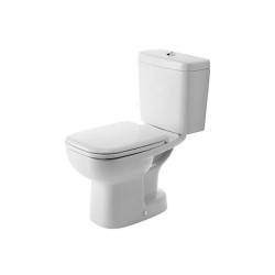 Vas wc pe pardoseala Duravit D-Code, evacuare verticala, alb