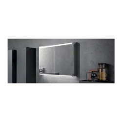 Dulap cu oglinda suspendat Geberit Option Plus reflectorizant 2 usi 75 cm