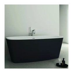 Cada freestanding Ideal Standard Atelier Dea 170x75 cm alb - negru mat