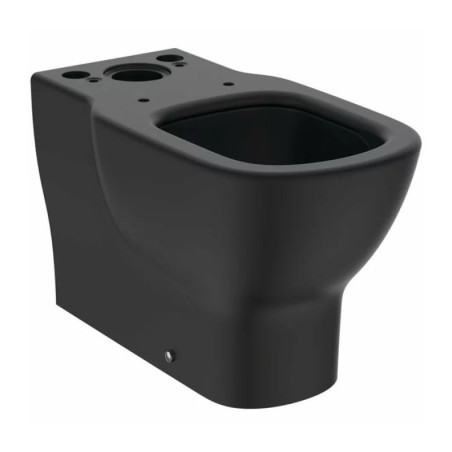 Vas wc pe pardoseala negru mat Ideal Standard Tesi Aquablade fara rezervor si capac
