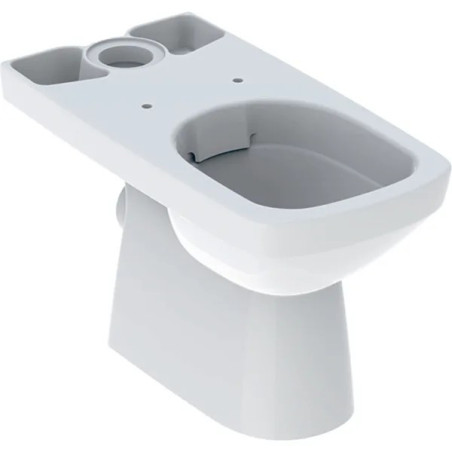 Vas WC pe pardoseala Geberit Selnova Square Rimfree, alb lucios | AmmeBath.ro