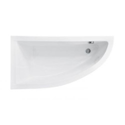 Cada asimetrica Besco Praktika 150x70 cm, varianta stanga | AmmeBath.ro