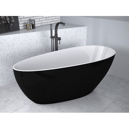 Cada freestanding goya xs 142x62, black&white
