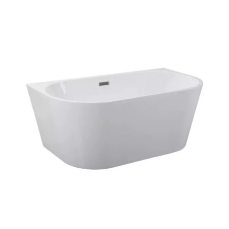 Cada freestanding Back-to-wall Besco Vica 170x80 cm alb