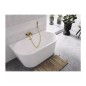 Cada freestanding Back-to-wall Besco Vica 170x80 cm alb Cada freestanding Back-to-wall Besco Vica 170x80 cm alb