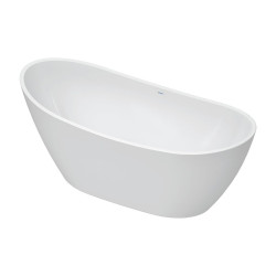 Cada freestanding alb Duravit DuraVato 171x70 cm