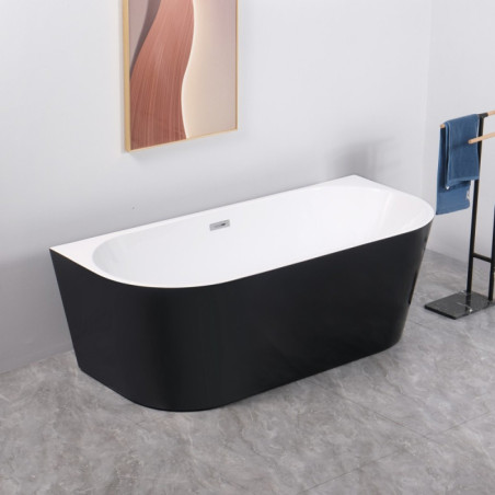 Cada freestanding la perete Neagra Linea 150x75x58