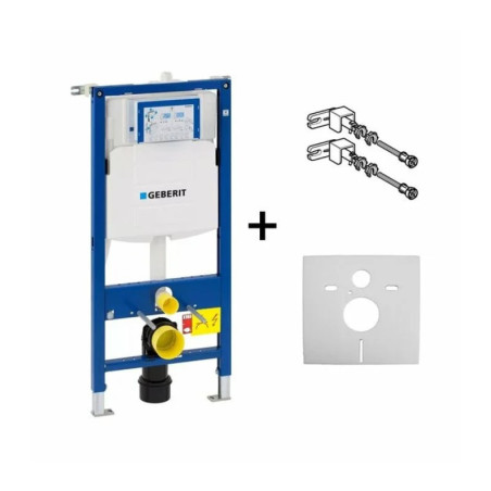 Rezervor wc cu cadru incastrat Geberit Duofix Sigma UP320 sistem de fixare si set izolare fonica