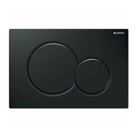 Clapeta de actionare Geberit Sigma01 negru lucios