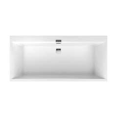 Cada baie Villeroy & Boch Squaro Edge 12 UBQ190SQE2DV-01, 190 x 90 cm, Quaryl®, alb