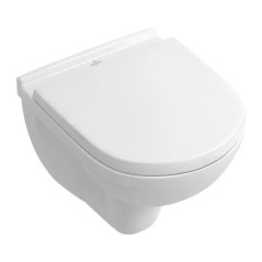 Set vas wc o.novo compact direct flush, 36x49 cm,cu capac soft close quick  release | AmmeBath.ro