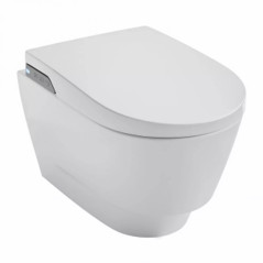 Set vas wc suspendat Gala Innova rimless 56x39 cm, capac cu inchidere lenta si functie bideu | AmmeBath.ro
