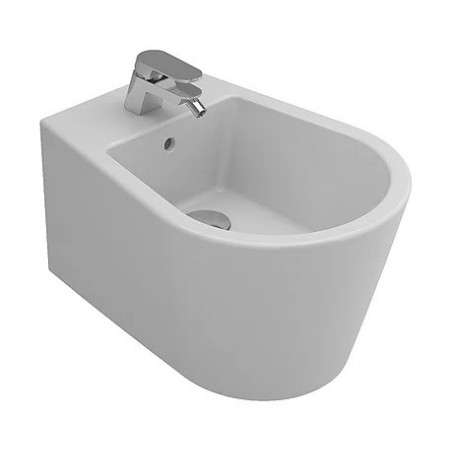 Bideu suspendat Gala Glam 53x36.5 cm, alb