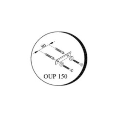 Pandora oup 150 black stone, set mobilier + lavoar din marmura turnata, 150cm, 514230 | AmmeBath.ro