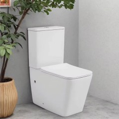 Set vas WC cu rezervor si capac din polipropilena, LDPHS-7005 | AmmeBath.ro