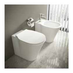 Vas wc pe pardoseala BTW Ideal Standard Connect Air AquaBlade pentru rezervor ingropat