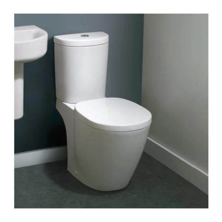 Set vas wc pe pardoseala cu rezervor si capac Ideal Standard Connect