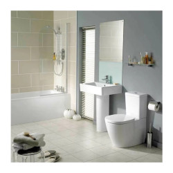 Vas wc pe pardoseala BTW Ideal Standard Connect pentru rezervor asezat