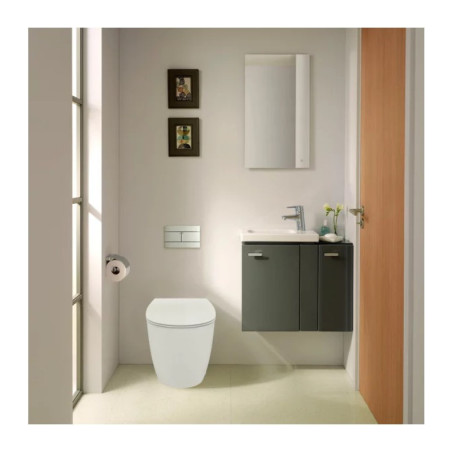 Vas wc pe pardoseala BTW Ideal Standard Connect pentru rezervor ingropat