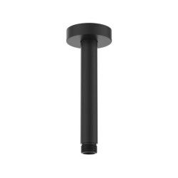Brat de dus negru mat Ideal Standard IdealRain 15 cm cu montare pe tavan