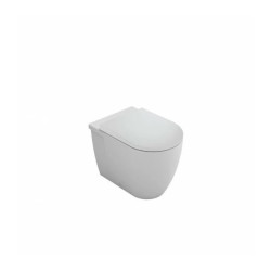 Set vas WC pe pardoseala Gala Coral BTW cu capac softclose alb