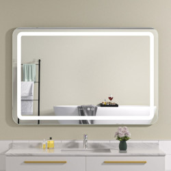 Oglinda baie led 120x80, functie dezaburire, control touch