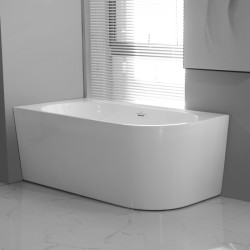 Cada freestanding pe colt stanga Linea 160x75x58