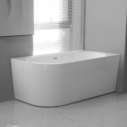 Cada freestanding pe colt dreapta Linea 150x75x58